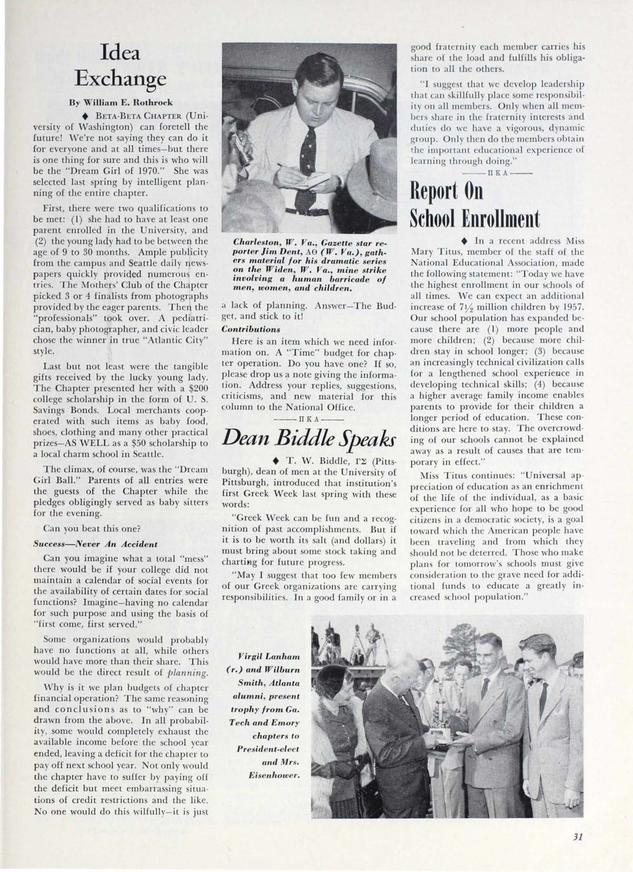 Report On School Enrollment